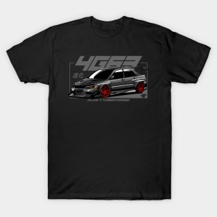 LANCER EVO 9 4G63 - PAPAYA STREETART T-Shirt